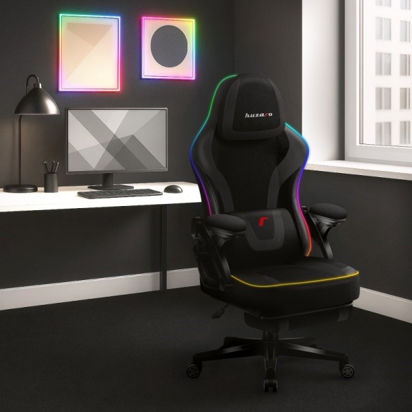 Fotel gamingowy Force 4.6 RGB Black ...