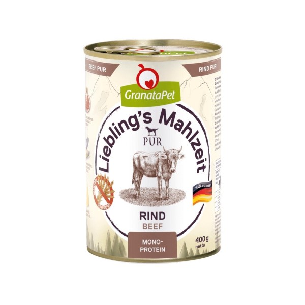 GRANATAPET Liebling's Mahlzeit Beef - wet ...