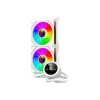 Gamemax | CPU Liquid cooler | ICEBURG 240 DIGITAL | White