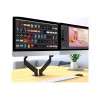 TECHLY Double Monitor Desk Stand 17-32in