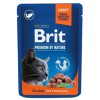 BRIT Premium Cat Salmon Sterilised - wet cat food - 100g