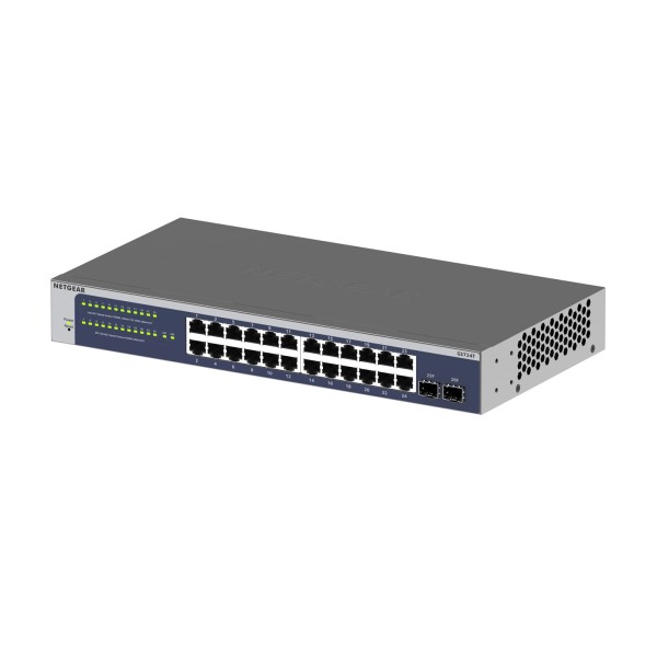 NETGEAR GS724Tv6 Managed Gigabit Switch (GS724T-600EUS) ...