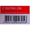UNITEK CABLE RJ-45, 2m, C1897BK-2M