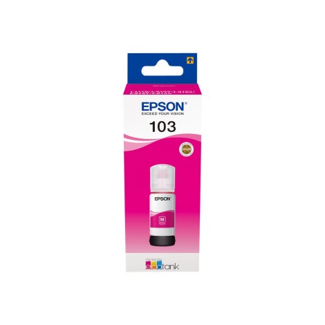 EPSON 1LB 103 EcoTank Magenta ink bottle