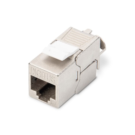 Digitus | CAT 6A Keystone Module, Shielded, Tool-free Mounting Connection | DN-93615