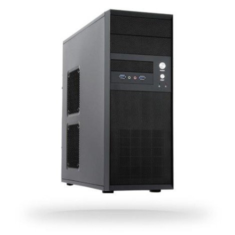 Chieftec CQ-01B-U3-OP computer case Midi-Tower Black