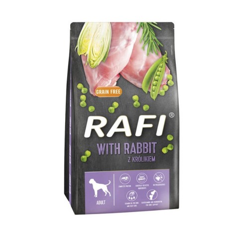 Dolina Noteci Rafi with a rabbit - Dry dog food 10 kg
