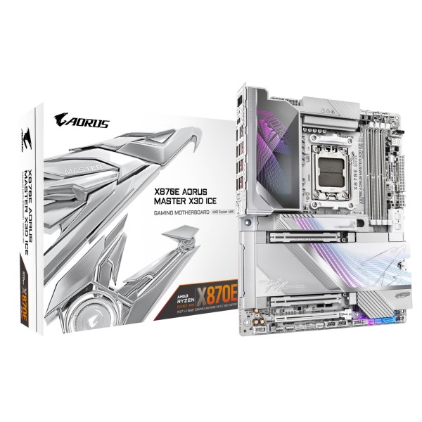Mainboard|GIGABYTE|AMD X870E|SAM5|ATX|Memory DDR5|Memory slots 4|X870EAMASTERXICE