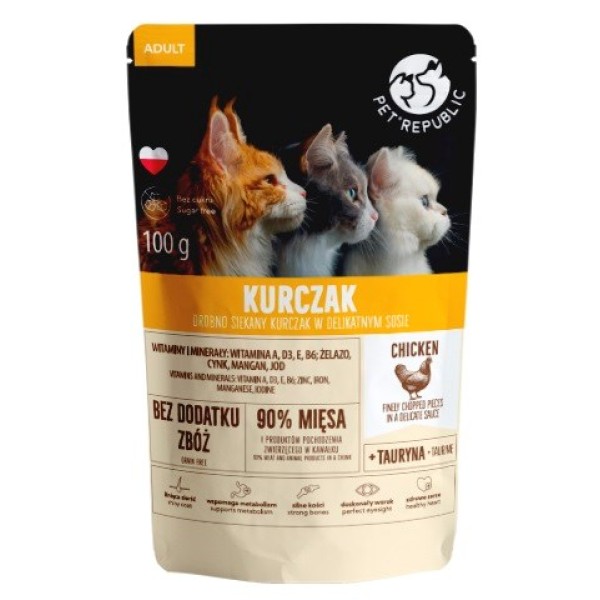 PET REPUBLIC Adult Chicken finely chopped ...