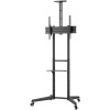 Goobay Floor stand | 59508 TV Presentation Stand Pro (Size L) | Adjustable Height, Tilt | 37-70 