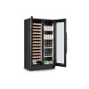 Caso 00674 Wine Cooler WineChef Duo, Up to 122 bottles, Compressor Technology, Black