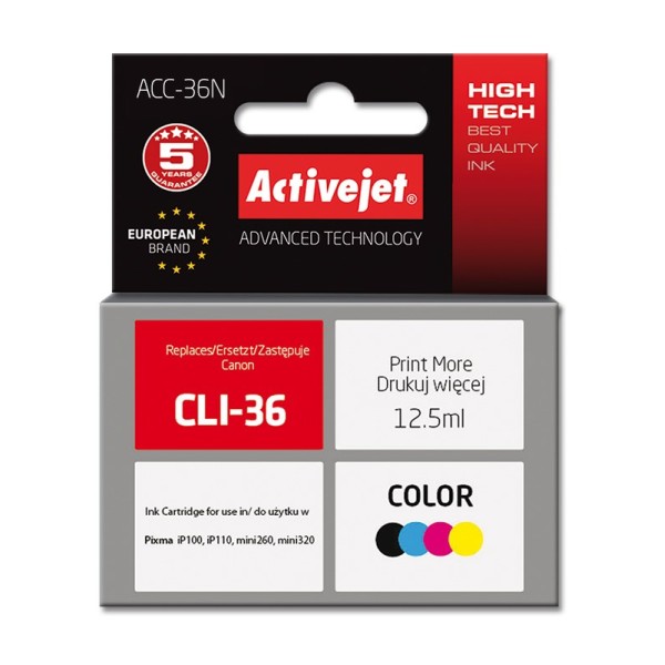 Activejet ACC-36N Ink cartridge (replacement for ...