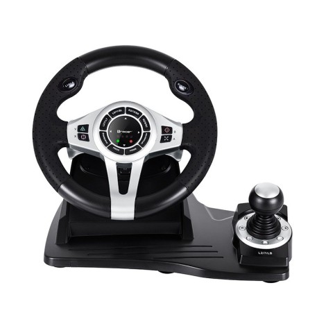 Tracer TRAJOY46524 Gaming Controller Black Steering wheel + Pedals PlayStation 4, Playstation 3