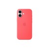 Apple iPhone 17 Silicone Case with MagSafe – Bright Guava | Apple