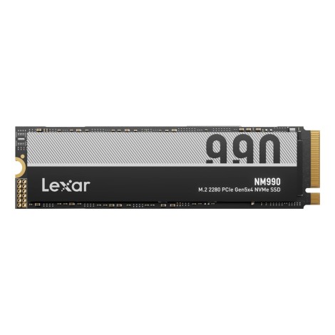Lexar SSD | NM990 | 1000 GB | SSD form factor M.2 2280 | Solid-state drive interface NVMe | Read speed 14000 MB/s | Write speed 7500 MB/s