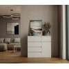 MALWA 1D5S WHITE CHEST OF DRAWERS