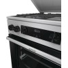 Gorenje GKS6C71XF Freestanding cooker with oven Silver