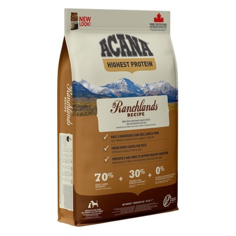 ACANA Highest Protein Ranchlands - dry dog food - 6 kg