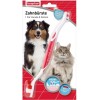 Beaphar double-headed toothbrush for dogs and cats