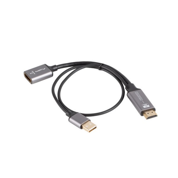 Lanberg HDMI(M)->Displayport(F) Adapter 4K on cable ...