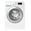 INDESIT | Washing machine | BWSE 71295X WSV EU | Energy efficiency class B | Front loading | Washing capacity 7 kg | 1200 RPM | Depth 43.5 cm | Width 59.5 cm | Display | Large digit | White