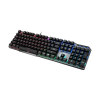 MSI | GK50 Elite | Gaming keyboard | Wired | RGB LED light | US | Black/Silver