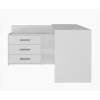 Topeshop DANY BIEL KPL computer desk White