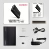 AXAGON Ribbed aluminum USB 3.2 Gen 1 - SATA 6G external box for 3.5