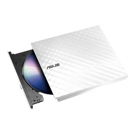 Asus | SDRW-08D2S-U Lite | Interface USB 2.0 | DVD±RW | CD read speed 24 x | CD write speed 24 x | White | Desktop/Notebook