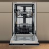 Whirlpool WH6IC11BS7LA0 Dishwasher, Built-in, C, Width 45 cm, 9 place settings, Black