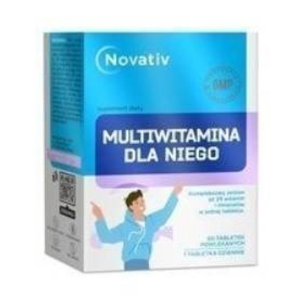 Novativ Multivitamin for Him 60 film-coated ...