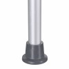 Round aluminium shower stool