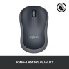 MOUSE USB OPTICAL WRL M185/GREY 910-002238 LOGITECH