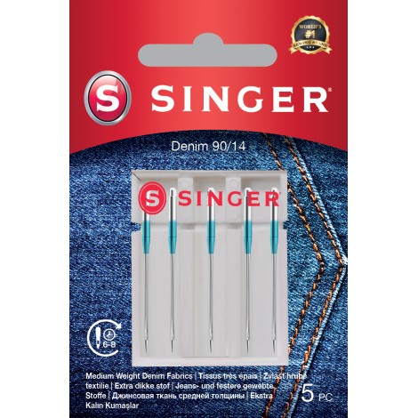 Singer | Denim Needle 90/14 5PK