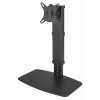 Gembird MS-D1ST-02 Height adjustable full-motion monitor desk stand, 17"-32", black