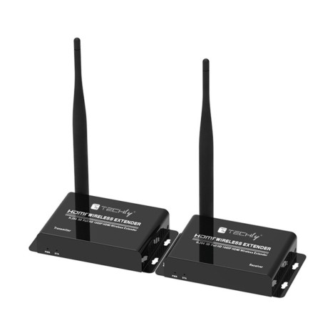 TECHLY 50m Wireless HDMI Extender Full