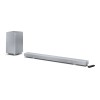 Sharp HT-SBW55121(SL) Q 5.1.2 Dolby Atmos/ DTS:X Soundbar with Wireless Subwoofer, Silver | Sharp