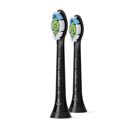 Philips Replacement brush heads | HX6062/88 Sonicare Optimal White | Heads | For adults | Number of brush heads included 2 | Black
