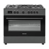 Ravanson KWGE-K90 Cheff Modern Black gas and electric cooker (black)