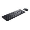 Dell | Keyboard and Mouse | KM3322W | Keyboard and Mouse Set | Wireless | Batteries included | EE | Black | Wireless connection