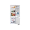 Beko BCHA275K41SN Refrigerator, E, Built-in, Combi, Height 177.5 cm, Fridge 193 L, Freezer 69 L, White