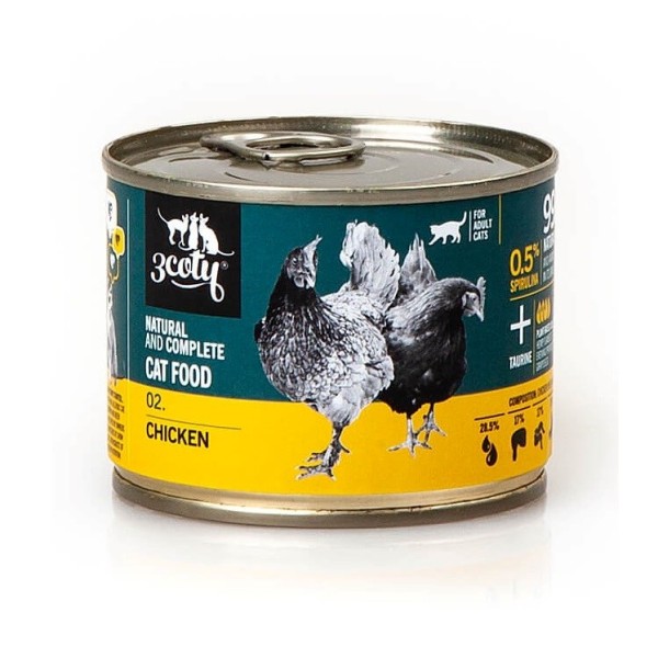 3Coty CHICKEN with Spirulina for Senior ...