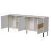 Cama INSERTO 3D1W chest of drawers 190x40x80 cashmere + LED
