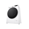 LG F2DR508S1W Washing machine, A-10%, Front loading, Washing capacity 8 kg, Depth 47.5 cm, White