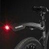 Rockbros DNB8001BK Rear wing red LED light - Black