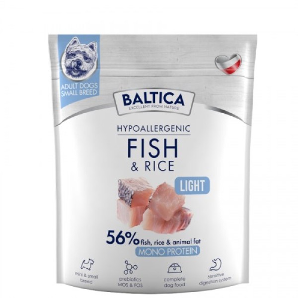 BALTICA NUTRACEUTIC Hypoallergenic Fish & Rice ...