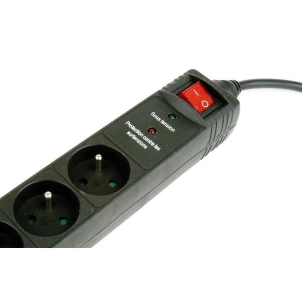 Gembird SPF5-C-10 surge protector Black 5 ...