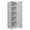 Topeshop SD-50 BIEL KPL bedroom wardrobe/closet 5 shelves 1 door(s) White