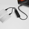 I/O HUB USB-C 4PORT CHARGING/0.4M HUE-S2C AXAGON