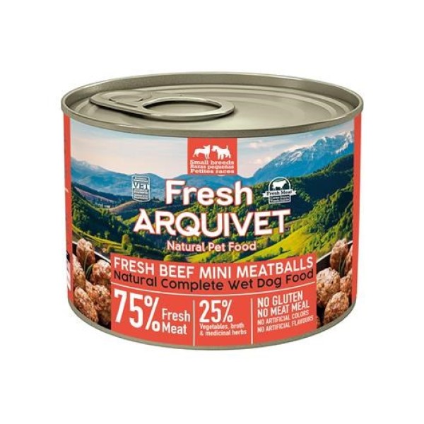 ARQUIVET Fresh Beef Mini Meatballs - ...